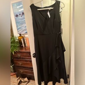NWT Calvin Klein Black, formal dress. Size 14